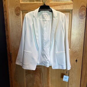 Calvin Klein White Blazer